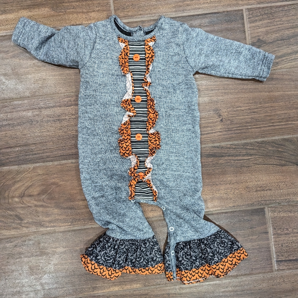 Ricrac Halloween Romper